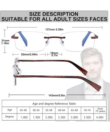 LITIMA Reading Glasses for Men B 1.5 x - Buy Online on GoSupps.com