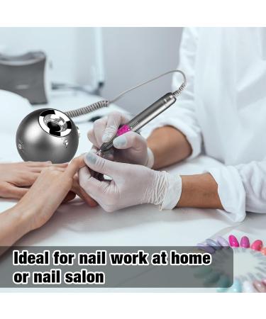 Buy Upgraded Professional Nail Miller 35000 RPM - Electric Nail File Set for Gel & Acrylic Nails - Complete Manicure Pedicure Kit with Ceramic Bits - Safe for Beginners - International Shipping - Buy Online on GoSupps.com