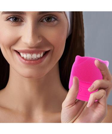 Face Scrubber Penguin Shape Electric Facial Cleansing Brush Skin Care Face Brushes for Women and Men Waterproof Electric Face Brush for Deep Cleaning Skin Red - Buy Online on GoSupps.com