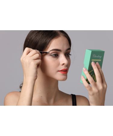 Chooling Eyebrow Tweezers Set with Magnifying Mirror | Slant, Straight, Pointed Tip Tweezers | 3x Magnifying Mirror | Precise Tweezing Operation | CL-019-C (Black) - Buy Online on GoSupps.com
