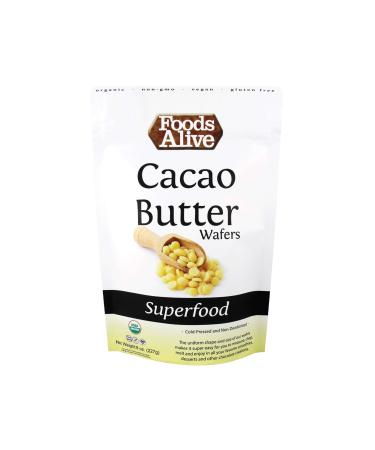 Foods Alive Superfood Cacao Butter Wafers 8 oz (227 g)