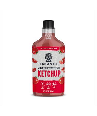 Lakanto Sugar Free Ketchup - Sweetened With Monk Fruit - Keto, Paleo, & Vegan Friendly, Gluten Free, Low Carb Condiment - Perfect For Burgers (13 FL OZ) - Buy Online on GoSupps.com