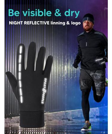 Sport2people Touchscreen Winter Gloves - Thermal Anti-Slip Full Finger Gloves for Men & Women | Perfect for Cycling Driving & Hiking - Buy Online on GoSupps.com