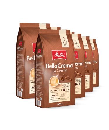 Melitta Bella Crema Cafe La Beans pack of 8 (8 x 1 kg) La Crema 1 kg (pack of 8)