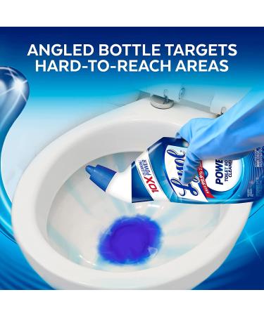 Lysol Power Toilet Bowl Cleaner Gel - 24oz | Cleans, Disinfects, and Removes Stains - Buy Online on GoSupps.com