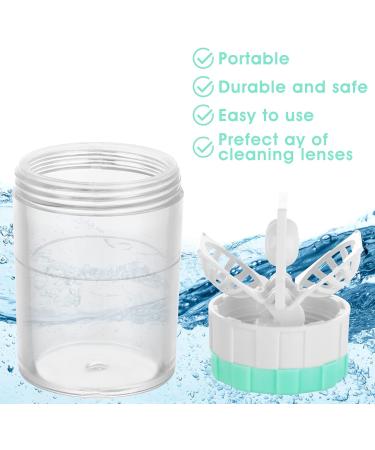 SIBBA 5-Piece Manual Contact Lens Cleaner & Portable Container | Daily Use Lens Cleaning Tank - Buy Online on GoSupps.com