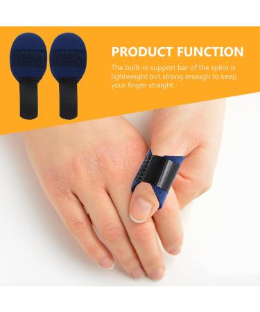 FRCOLOR 4 Pcs Thumb Splint Supports - Joint Protector & Mallet Care Brace for Effective Relief - Buy Online on GoSupps.com