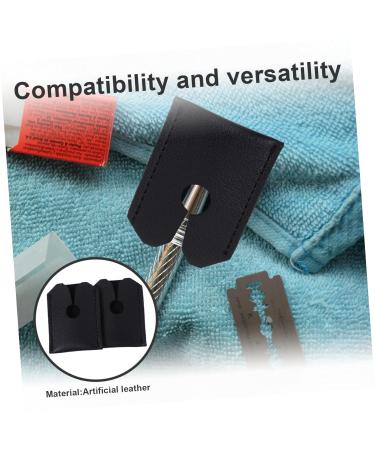 Minkissy Leather Protective Cover for Manual Shaving Head | Razor Shell & Storage Bag - Durable & Stylish - Buy Online on GoSupps.com