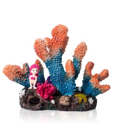 TAOMYPETS Coral Decor for Aquariums Resin Aquarium Decor Coral Reef Ornaments (E) - Buy Online on GoSupps.com