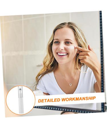 Housoutil Buttercream Essential Oil Creami Eye Creams Empty Roller Ball Applicator Refillable Cream Bottle Empty Cream Bottle Cosmetic Bottle Lotion Travel Perfume Bottle White - Buy Online on GoSupps.com