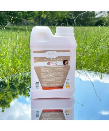 PRINCE EQUIN - Salmon oil - Horse nutritional supplement - 1 L bottle - Horse immunity - Beauty and shine of hair - Cardiovascular health - French brand - Buy Online on GoSupps.com