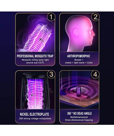 Fly Trap Lamp Flexible and Harmless Fly Killer | Zapper Indoor Electronic Rechargeable Fly Control Light Trap for Virtcooy Black Chargement USB - Buy Online on GoSupps.com