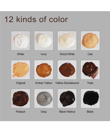 Wood Furniture Repair Kit - Set of 42 Furniture Repair Wood Fillers Markers and Wax Sticks - Used for Cover Ups Scratches Stains Tables Desks Wooden Floors Carpenters 1288 Colors - Buy Online on GoSupps.com