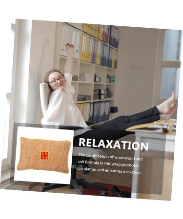 Healeved Warm-Keep Neck Warmer & Heating Cushion - Moxa Salt Bags for International Shipping - Buy Online on GoSupps.com