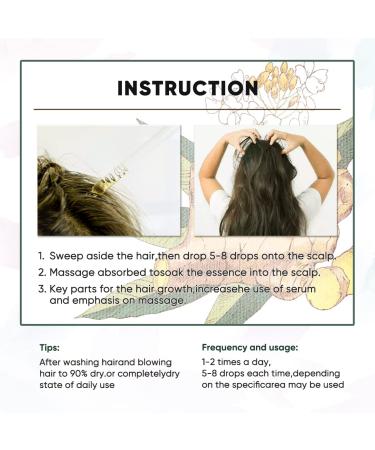 Ginger Hair Growth Serum- Stop Hair Loss & Support Healthy Hair - 30ML (1.01 Fl oz) - Buy Online on GoSupps.com