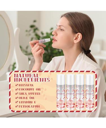 Sacubee 24 Set Christmas Candy Peppermint Cane Lip Balm and Body Lotion Bulk Christmas Hand Cream for Women Peppermint Lip Balm for Women Men Travel Size Body Lotion Gift - Buy Online on GoSupps.com