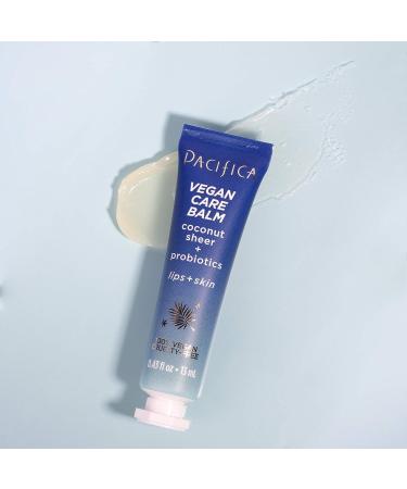 Pacifica Coconut Sheer Lips & Skin Care Balm 0.43 oz - Hydrating Vegan Formula - Buy Online on GoSupps.com