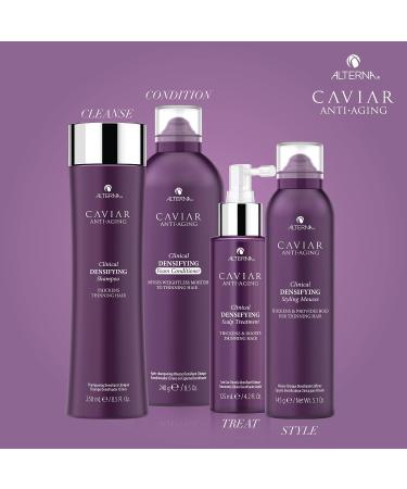 Alterna Caviar Anti-Aging Clinical Densifying Shampoo for Fine Thinning Hair | 8.5 Fl Oz | Sulfate-Free Formula | Thickens Hair & Protects Scalp - Buy Online on GoSupps.com