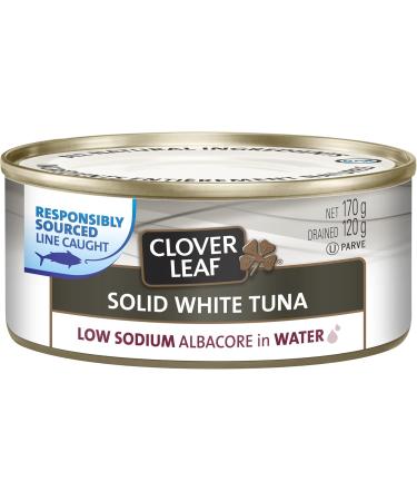 Clover Leaf Sockeye Salmon Wild Red Pacific-213g 24 Count - Canned Salmon & Solid White Tuna Low Sodium In Water - 170g 24 Count - Canned Tuna - All Natural Ingredients Excellent Source Of Protein - Buy Online on GoSupps.com