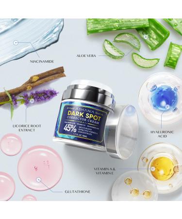 Dark Spot Remover for Face & Body Dark Spot Corrector for Face - Hyperpigmentation, Age Spot, Sun Spot, Melasma & Freckles Brightening & Even Skin Tone Treatment (1.7 Fl Oz) - Buy Online on GoSupps.com