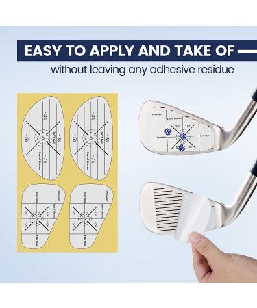 ToVii Golf Impact Tape Set - 300PCS | Improve Swing Accuracy | Self-Teaching Sweet Spot Analysis - Buy Online on GoSupps.com