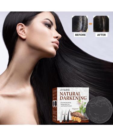 organic gray reverse shampoo natural organic conditioner soap hair coloring shampoo Polygonum Multiflorum shampoo soli shampoo(1/3/5pcs) - Buy Online on GoSupps.com