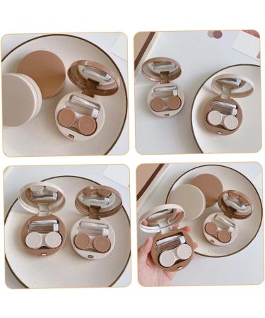 Shop Gatuida Colored Contact Lenses & Portable Travel Case - Durable Lens Container for Makeup & Travel - Buy Online on GoSupps.com