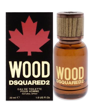 Dsquared2 Wood Pour Homme Men EDT Spray 1 oz