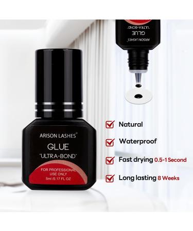 Ocitan Extra Powerful Eyelash Adhesive | 1-2 Sec Drying | 6-8 Weeks Retention | Professional Use | Banhongglue5 - Buy Online on GoSupps.com