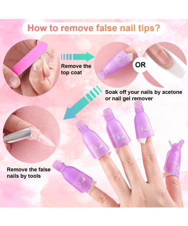 3 in 1 Nail Gel Glue for Acrylic Nails 15ml x2 - Multi-Functional Press On Gel Kits for False Nail Tips - UV/LED Lamp Required - Buy Online on GoSupps.com