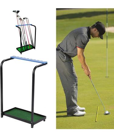 Portable Detachable Steel Golf Putter Rack & Club Organizer - Durable for Golf Course Supplies - Buy Online on GoSupps.com