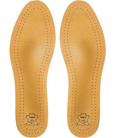 Kaps Master 45 EUR/11 UK Orthotic Leather Insoles for Metatarsalgia Pain - Full Length Orthopedic Shoe Inserts for Men and Women - Buy Online on GoSupps.com