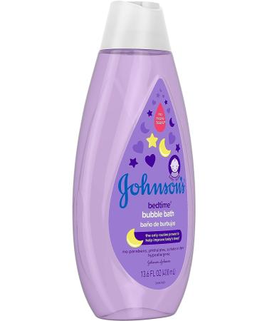 Johnson's Baby Bedtime Bubble Bath 13.6 Fl Oz - Pack of 3 | Hypoallergenic & Sulfate-Free with NaturalCalm Aromas - Buy Online on GoSupps.com