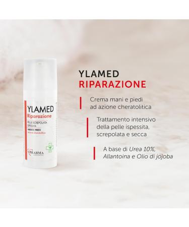 YLAT | Ylamed 3.0 - Repairing and Anti-Fatigue Hand and Foot Cream with Urea and Vitamin E - 50 ml - Buy Online on GoSupps.com