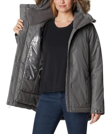 Columbia Women's Suttle Mountain II Insulated Jacket - City Grey, XL - Buy Online on GoSupps.com