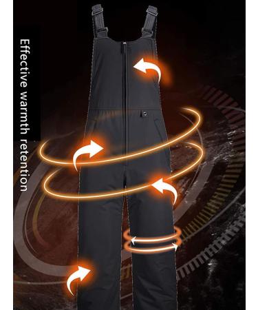 KAIJING Women's Ski Bibs Sleeveless Snow Overalls - Black Medium - Buy Online on GoSupps.com