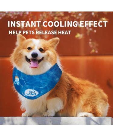 All For Paws Chill Out Dog Bandana Medium - Buy Online on GoSupps.com