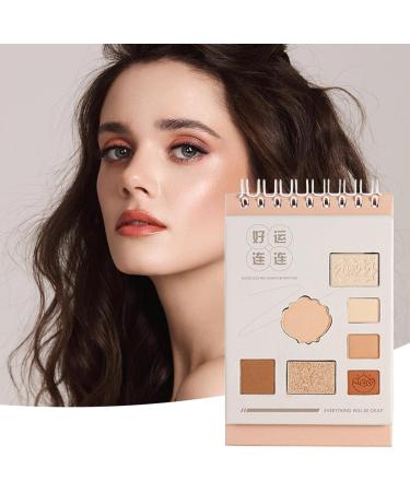 Natural Matte Eyeshadow Palette - Daily Eye Makeup Palette - 2 Shimmer Colors and 5 Matte Colors Combined Highly Pigmented Pressed Eye Shadow Makeup Pallet Uwariloy 1 count (Pack of 1) - Buy Online on GoSupps.com