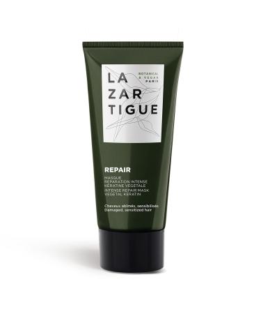 Lazartigue Repair Mask | Reparative Keratin Treatment for Damaged Hair | Restructures Hair Fiber and Reduces Split Ends | Hair Mask | Vegan  Sulfate & Silicone Free  1.7 fl.oz.