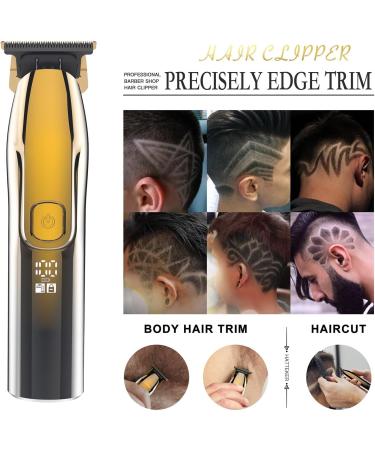 Premium 2-in-1 Hair Clippers for Men - Electric Bald Head Shaver & Precision Trimmer with Triple Blades - International Shipping Available - Buy Online on GoSupps.com