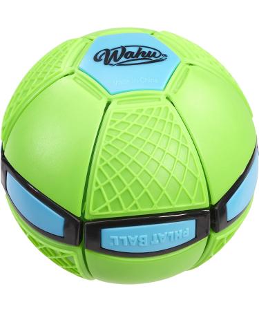 Wahu Phlat Ball Junior Green - Transforming Flying Toy for Kids - Frisbee Disc that Turns into a Ball - Buy Online on GoSupps.com
