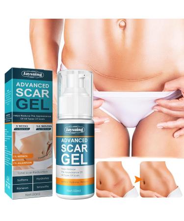 Postpartum & Burn Scar Treatment Gel 50ML - Smooth Skin & Diminish Scars - Blue - Buy Online on GoSupps.com