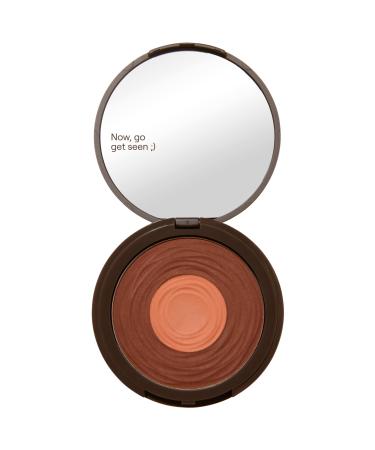 Live Tinted Hueskin Brightening Core Setting Powder - Hydrating Shine Control Blurring Setting Powder Formulated with Hydrating Phytosqualane For A Natural Soft Matte Finish - Deep Shade