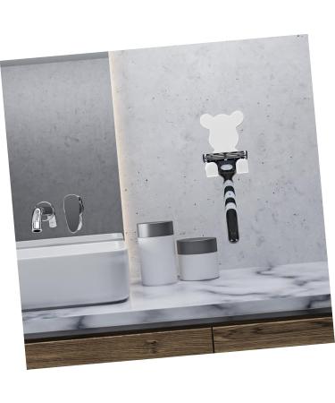 Amosfun 2-Pack Wall Hooks for Razor & Storage - Durable Backpack & Clothes Hooks for Men | Shaving Stand & Brush Holder | Essential Storage Accessories - Buy Online on GoSupps.com