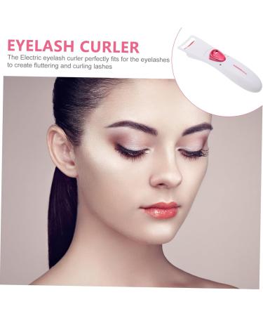 Ipetboom Heated Eyelash Curler Eyelash Curler Heated USB Eyelash Curler Mini Curler Electric Eyelash Brush Eyelash Holder Electric Eyelash Curler Hair Care Product Plastic White Make up - Buy Online on GoSupps.com