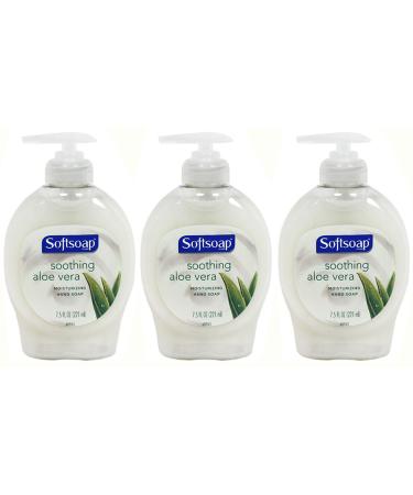 Softsoap Soothing Aloe Vera Moisturizing Hand Soap 7.5 Ounce (Pack of 3) - Buy Online on GoSupps.com