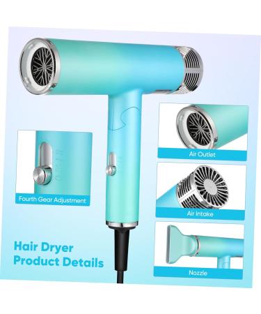 CANIGHT Foldable Hair Dryer Travel Hairdryer Foldable Hair Dryer for Curly Hair Diffuser Brushless Motor - Buy Online on GoSupps.com