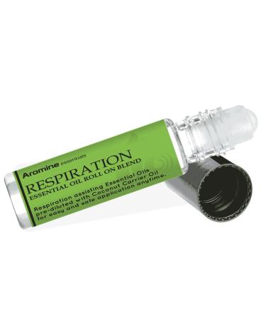 Respiration (Breathe Blend) Essential Oil Roll On Pre-Diluted 10ml (1/3 fl oz)