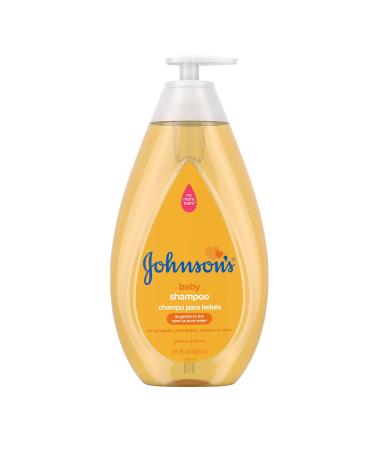 Johnson's Baby Shampoo with Tear-Free Formula, Hair Shampoo for Baby's Delicate Scalp & Skin Gently Washes Away Dirt & Germs, Free of Parabens, Phthalates, Sulfates & Dyes, 27.1 fl. oz 27.1 Ounce