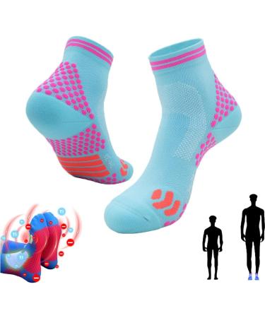 JiAggo HIGHERSOCKS 2023 Far Infrared Schorl Titanium Ion Heightening Booster Socks 3 Pair Set - Medium Size - Buy Online on GoSupps.com